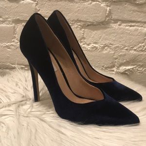 Blue Suede Steve Madden Stilettos